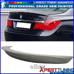 09-15 BMW 7 Series F01 AC Style Painted ABS Trunk Spoiler OEM Painted Color