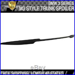 14-18 BMW 3 Series F30 F80 V M4 Style Trunk Spoiler Wing Carbon Fiber CF