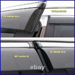 1Set Window Visor Wind Deflector Rain Guard Shade for 2024 2025 BMW X2 28i M35i 1Set Window Visor Wind Deflector Rain Guard Shade for 2024 2025 BMW X2 28i M35i