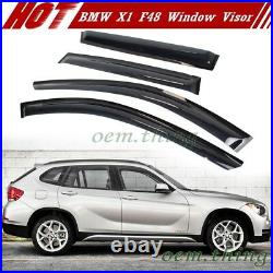 2014-2018 Fit FOR BMW X1 F48 Window Visors Side Sun Rain Guard Vent Reflect
