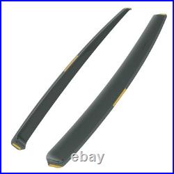 4 In-Channel Wind Deflectors for BMW 3 Series 2005-2012 Front Rear Tinted Black