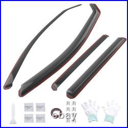4pcs Window Wind Guards for BMW 3 Series F31 Touring 2012-2018 In-Channel