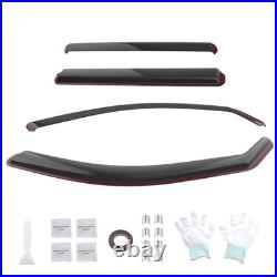 Acrylic Wind Deflectors for BMW F31 Touring 2012-2018 Rain Guards Front Rear