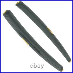 Acrylic Window Visors for BMW 3 Series 2005-2012 In-Channel Black Tinted 4pcs