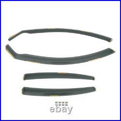 Acrylic Window Visors for BMW 3 Series 2005-2012 In-Channel Rain Guards 4pc