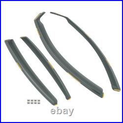Acrylic Window Visors for BMW 3 Series 2005-2012 In-Channel Rain Guards 4pc