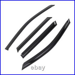 Acrylic Window Wind Deflectors for BMW X1 E84 2010-2015 Rain Guards 4Pcs Black