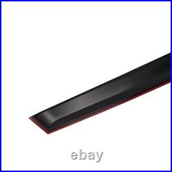 Acrylic Window Wind Deflectors for BMW X1 E84 2010-2015 Rain Guards 4Pcs Black