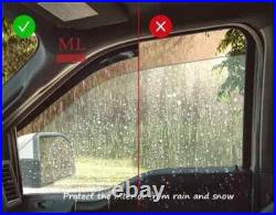 BMW 1 E81 3d 2004-11 Side Window Wind Visors Sun Rain Guard Vent Deflectors