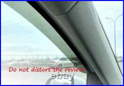 BMW 1 E81 3d 2004-11 Side Window Wind Visors Sun Rain Guard Vent Deflectors