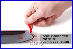 BMW 1 E81 3d 2004-11 Side Window Wind Visors Sun Rain Guard Vent Deflectors