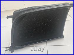 BMW 1 Series E88 Convertible Wind Deflector. Genuine BMW. Original Carry Case UK