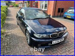 BMW 325ci M Sport convertible with wind deflector
