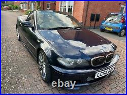 BMW 325ci M Sport convertible with wind deflector