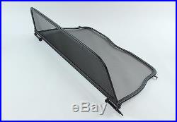 BMW 3 E30 Convertible 1982-1994 Wind Deflector Black Mesh NEW Easy Fit