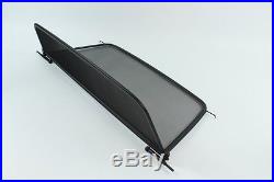 BMW 3 E46 Convertible 1998-2007 Wind Deflector Black Mesh NEW Easy Fit