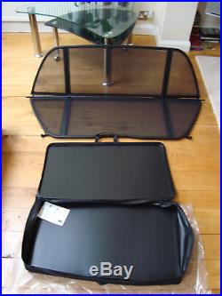 BMW 3 SERIES (E46) CONVERTIBLE Wind Deflector + Bag GENUINE BMW NEW