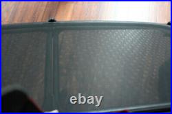 BMW 3 Series E93 Convertible Wind Deflector Windscreen Black 2007-13 Genuine OEM