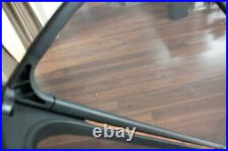 BMW 3 Series E93 Convertible Wind Deflector Windscreen Black 2007-13 Genuine OEM