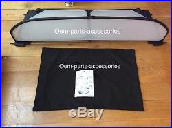 BMW 3 series convertible wind deflector + bag 2007-2014 special edition