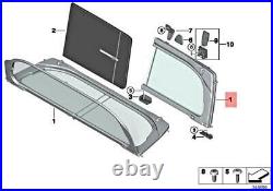 BMW Convertible Wind Deflector for F33 4 Series Convertible New OEM