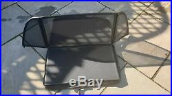 BMW E46 Genuine Convertible Wind Deflector, Black, With Case