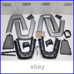 BMW E85 Z4 OEM ROLL BAR TRIM COVER SET SILVER GREY With WIND DEFLECTOR PIECES