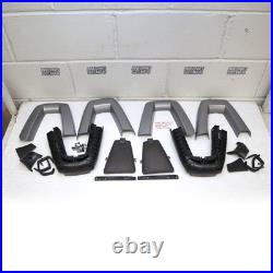 BMW E85 Z4 OEM ROLL BAR TRIM COVER SET SILVER GREY With WIND DEFLECTOR PIECES