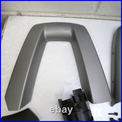 BMW E85 Z4 OEM ROLL BAR TRIM COVER SET SILVER GREY With WIND DEFLECTOR PIECES