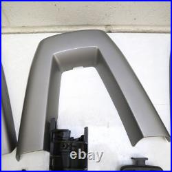 BMW E85 Z4 OEM ROLL BAR TRIM COVER SET SILVER GREY With WIND DEFLECTOR PIECES