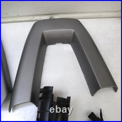 BMW E85 Z4 OEM ROLL BAR TRIM COVER SET SILVER GREY With WIND DEFLECTOR PIECES