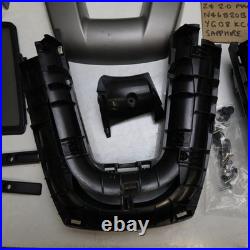 BMW E85 Z4 OEM ROLL BAR TRIM COVER SET SILVER GREY With WIND DEFLECTOR PIECES