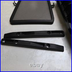 BMW E85 Z4 OEM ROLL BAR TRIM COVER SET SILVER GREY With WIND DEFLECTOR PIECES