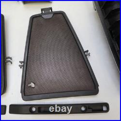 BMW E85 Z4 OEM ROLL BAR TRIM COVER SET SILVER GREY With WIND DEFLECTOR PIECES