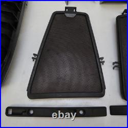 BMW E85 Z4 OEM ROLL BAR TRIM COVER SET SILVER GREY With WIND DEFLECTOR PIECES