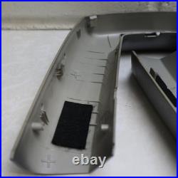 BMW E85 Z4 OEM ROLL BAR TRIM COVER SET SILVER GREY With WIND DEFLECTOR PIECES
