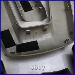 BMW E85 Z4 OEM ROLL BAR TRIM COVER SET SILVER GREY With WIND DEFLECTOR PIECES