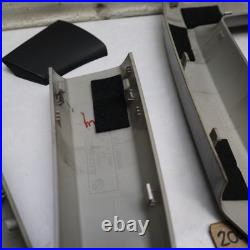 BMW E85 Z4 OEM ROLL BAR TRIM COVER SET SILVER GREY With WIND DEFLECTOR PIECES