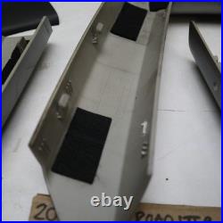 BMW E85 Z4 OEM ROLL BAR TRIM COVER SET SILVER GREY With WIND DEFLECTOR PIECES