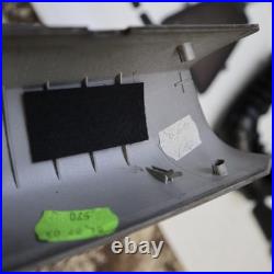 BMW E85 Z4 OEM ROLL BAR TRIM COVER SET SILVER GREY With WIND DEFLECTOR PIECES