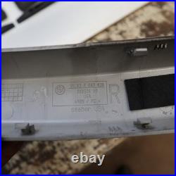 BMW E85 Z4 OEM ROLL BAR TRIM COVER SET SILVER GREY With WIND DEFLECTOR PIECES