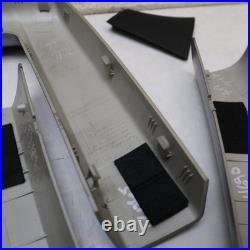 BMW E85 Z4 OEM ROLL BAR TRIM COVER SET SILVER GREY With WIND DEFLECTOR PIECES