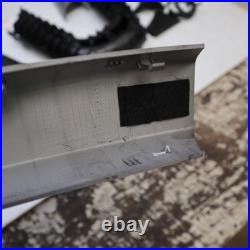 BMW E85 Z4 OEM ROLL BAR TRIM COVER SET SILVER GREY With WIND DEFLECTOR PIECES