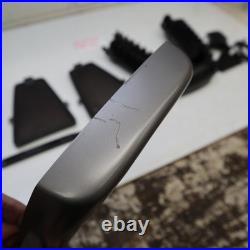 BMW E85 Z4 OEM ROLL BAR TRIM COVER SET SILVER GREY With WIND DEFLECTOR PIECES