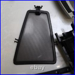 BMW E85 Z4 OEM ROLL BAR TRIM COVER SET SILVER GREY With WIND DEFLECTOR PIECES