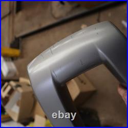BMW E85 Z4 OEM ROLL BAR TRIM COVER SET SILVER GREY With WIND DEFLECTOR PIECES