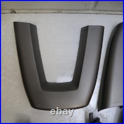 BMW E85 Z4 OEM ROLL BAR TRIM COVER SET SILVR GREY With WIND DEFLECTOR PIECES