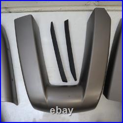 BMW E85 Z4 OEM ROLL BAR TRIM COVER SET SILVR GREY With WIND DEFLECTOR PIECES