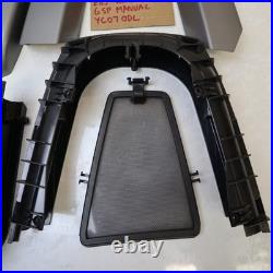 BMW E85 Z4 OEM ROLL BAR TRIM COVER SET SILVR GREY With WIND DEFLECTOR PIECES