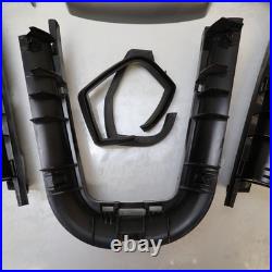 BMW E85 Z4 OEM ROLL BAR TRIM COVER SET SILVR GREY With WIND DEFLECTOR PIECES